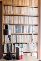 The library in Az apartmant