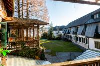 El edificio en el que está el hotel