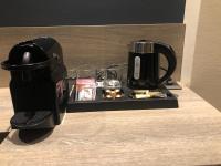Coffee and tea making facilities at DISTRiCT 01-Luxury Urban Lofts
