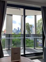 Clarion Apartments South Melbourneにあるバルコニーまたはテラス