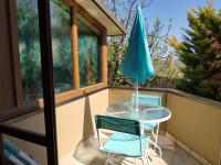 A balcony or terrace at apartemento rural