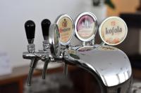 Lounge nebo bar v ubytování bike-Hotel Měděnec