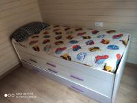 Postel nebo postele na pokoji v ubytování Casa Ecoeficiente Eguzkilore