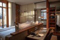 Posezení v ubytování La Réserve Eden au Lac Zurich