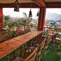 Vista general de una montaña o vista desde el hotel