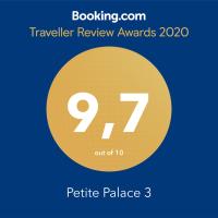 Certifikát, ocenenie alebo iný dokument vystavený v ubytovaní Petite Palace Aristotelous 3
