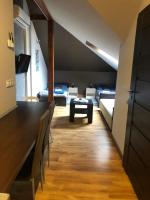 Posteľ alebo postele v izbe v ubytovaní Apartamenty Maria