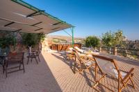 A balcony or terrace at Best View Mountain Villa