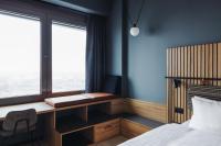 Comfort Hotel Arlanda Airport Terminalにあるベッド