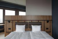 Comfort Hotel Arlanda Airport Terminalにあるベッド