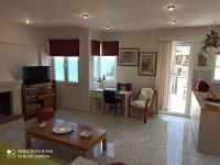 TV a/nebo společenská místnost v ubytování Popis Sea View Apartments