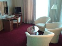 TV a/nebo společenská místnost v ubytování Hotel Perperikon