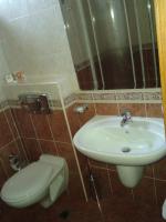 Koupelna v ubytování Hotel Perperikon