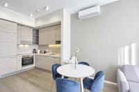 Asian Magnolia Boutique Apartmentsにあるキッチンまたは簡易キッチン