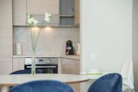 Asian Magnolia Boutique Apartmentsにあるキッチンまたは簡易キッチン