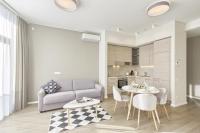 Asian Magnolia Boutique Apartmentsにあるキッチンまたは簡易キッチン