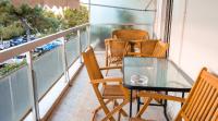 A balcony or terrace at Unique apartment in Glyfada center