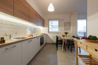 Kuchyňa alebo kuchynka v ubytovaní P&O Corporate Serviced Apartments Cybernetyki
