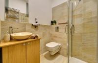 Koupelna v ubytování Apartmány Třeboň BÍLÝ BERÁNEK