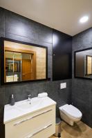 Koupelna v ubytování Prestige Apartamenty VINCI Centrum