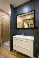 Koupelna v ubytování Prestige Apartamenty VINCI Centrum