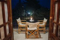 A balcony or terrace at Mythic House
