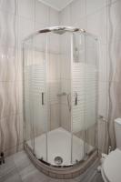 A bathroom at Mythic House