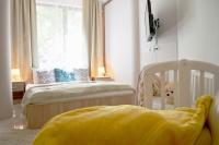 Posteľ alebo postele v izbe v ubytovaní Gyula Wellness Villa