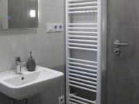 Koupelna v ubytování Apartmán u Révy