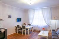 Kuchyňa alebo kuchynka v ubytovaní White & Gray Apartments