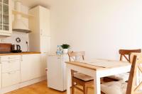 Kuchyň nebo kuchyňský kout v ubytování Vitkov Park Apartment