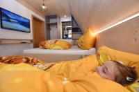 Posteľ alebo postele v izbe v ubytovaní C(h)illas Appartements