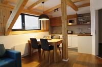 Kuchyň nebo kuchyňský kout v ubytování Apartmany Slunecnice