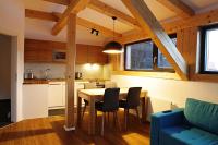 Kuchyň nebo kuchyňský kout v ubytování Apartmany Slunecnice