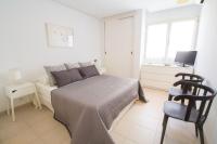 Postel nebo postele na pokoji v ubytování Precioso Apartamento con wifi y A/C