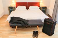 Posteľ alebo postele v izbe v ubytovaní Hotel Sonnenhof - bed & breakfast & appartements