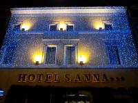 The floor plan of Hotel S. Anna