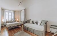 Posteľ alebo postele v izbe v ubytovaní Apartament Rynek - Zielona Kamienica