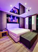 Cama o camas de una habitación en Zouk Hotel