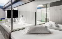 Cama o camas de una habitación en Zouk Hotel