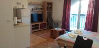 Kuchyň nebo kuchyňský kout v ubytování Apartments Toni