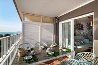 Balkón alebo terasa v ubytovaní LIANA SEAVIEW & BEACH - apartment