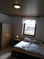 Postel nebo postele na pokoji v ubytování Apartmá Doubek