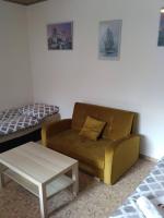 Posezení v ubytování Apartmá Doubek