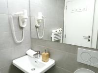 Koupelna v ubytování Rooms Ambrožič