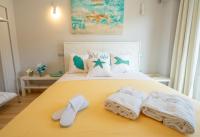 Posteľ alebo postele v izbe v ubytovaní Amazing apartment in Glyfada center
