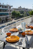 Balkón alebo terasa v ubytovaní Amazing apartment in Glyfada center