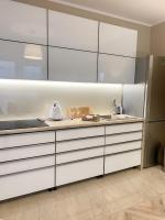 Kuchyňa alebo kuchynka v ubytovaní Apartament Szosa Chełmińska