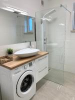 Kúpeľňa v ubytovaní Apartament Szosa Chełmińska