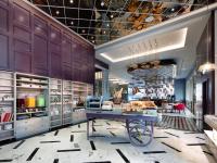 a store with a bike in the middle of a room at Mercure Bangkok Sukhumvit 24 in Bangkok